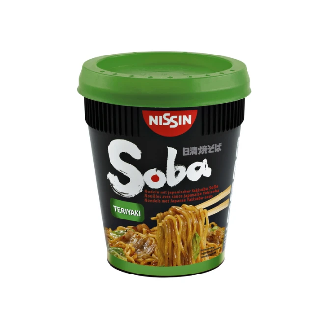 Noodles Nissin Soba teriyaki cup