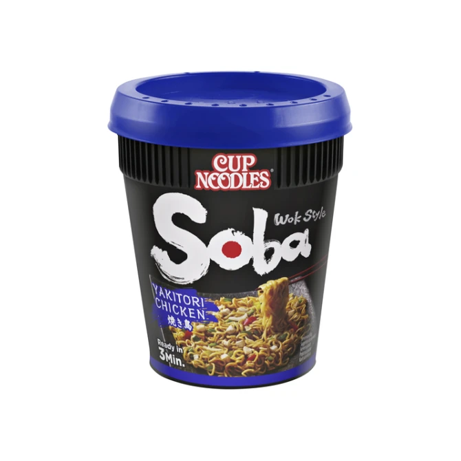 Noodles Nissin Soba yakitori cup
