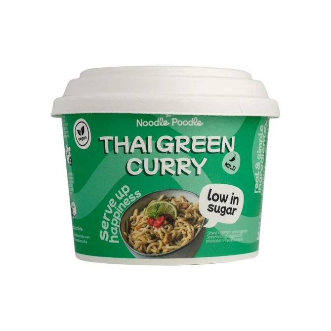 Noodles The Noodle Poodle Thai green curry bak 250 gram