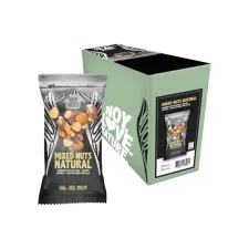 Noten NoyNuts naturel mix zak 45 gram Noten NoyNuts naturel mix zak 45 gram