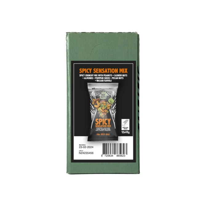 Noten NoyNuts spicy sensation mix zak 45 gram