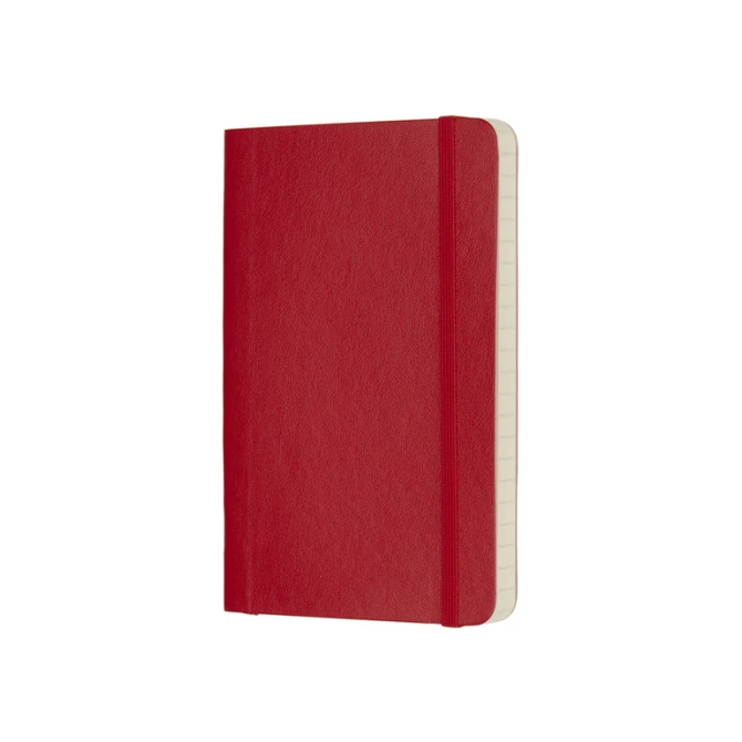 notitieboek A6 Moleskine SC rood