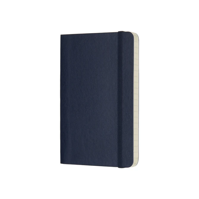 notitieboek A6 Moleskine SC saffier blauw