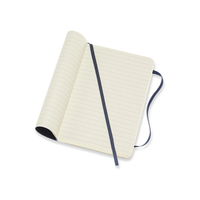 notitieboek A6 Moleskine SC saffier blauw