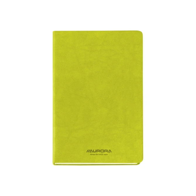 Notitieboek Aurora Capri A5 192blz lijn 80gr groen