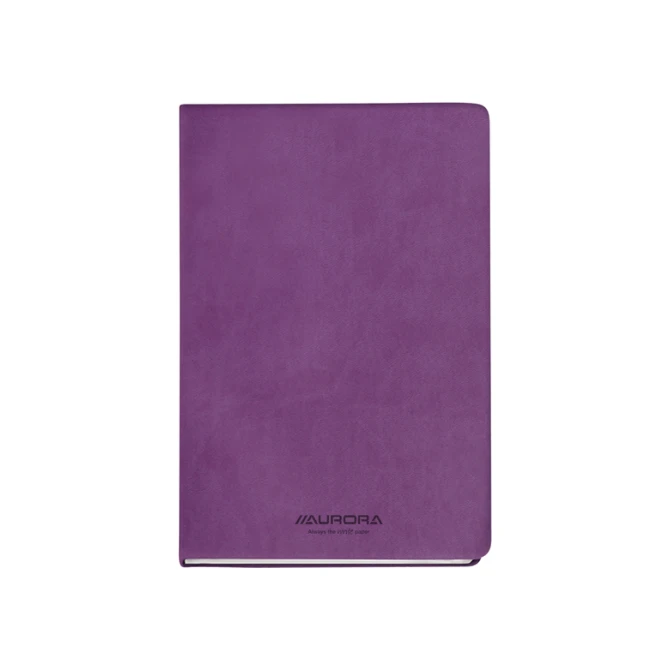 Notitieboek Aurora Capri A5 192blz lijn 80gr violet