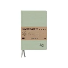 Notitieboek Aurora Ocean A5 192blz lijn 80gr linnenstructuur kaft groen