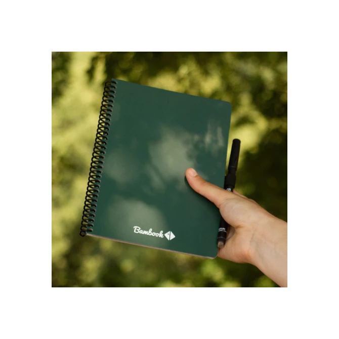 Notitieboek Bambook Original Forest A5 lijn 40 pagina's uitwisbaar