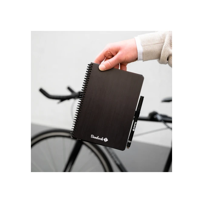 Notitieboek Bambook Original zwart A5 lijn 40 pagina's uitwisbaar