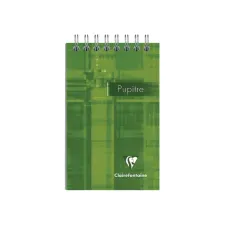 Notitieboek Clairefontaine Puptire 75x120mm spiraal lijn