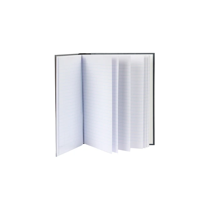 Notitieboek Djois Atlanta Excellent genaaid 210x165mm 96blz lijn grijs gewolkt