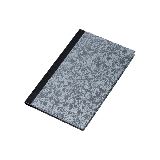 Notitieboek Djois Atlanta Excellent genaaid 330x205mm 288blz lijn grijs gewolkt