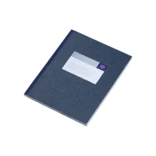Notitieboek Djois Atlanta gelijmd 210x165mm 144blz lijn blauw