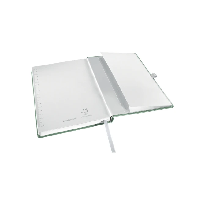 Notitieboek Leitz Style A5 lijn 160 pagina's 100gr groen