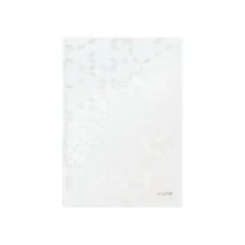 Notitieboek Leitz WOW A4 160blz 90gr lijn wit