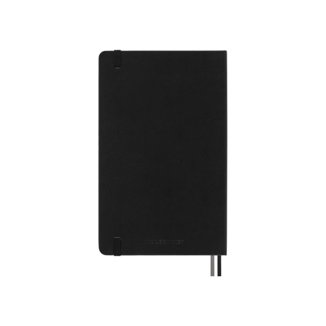 Notitieboek Moleskine Expanded large 130x210mm lijn hard cover zwart