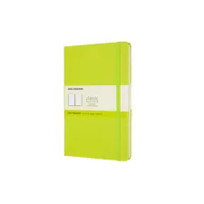 Notitieboek Moleskine large 130x210mm blanco hard cover lemon green