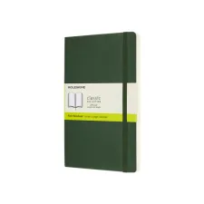 Notitieboek Moleskine large 130x210mm blanco soft cover myrtle green