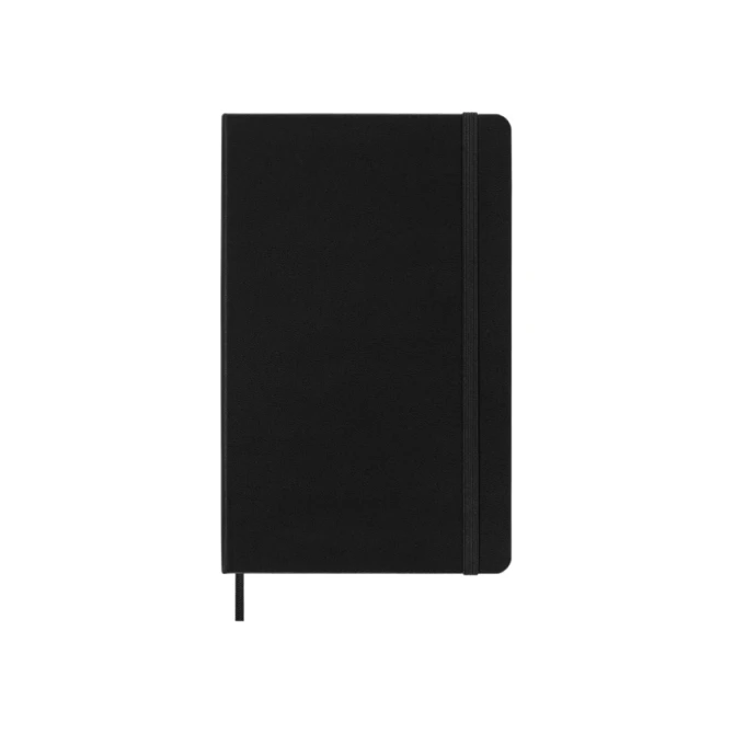 Notitieboek Moleskine large 130x210mm dots hard cover zwart
