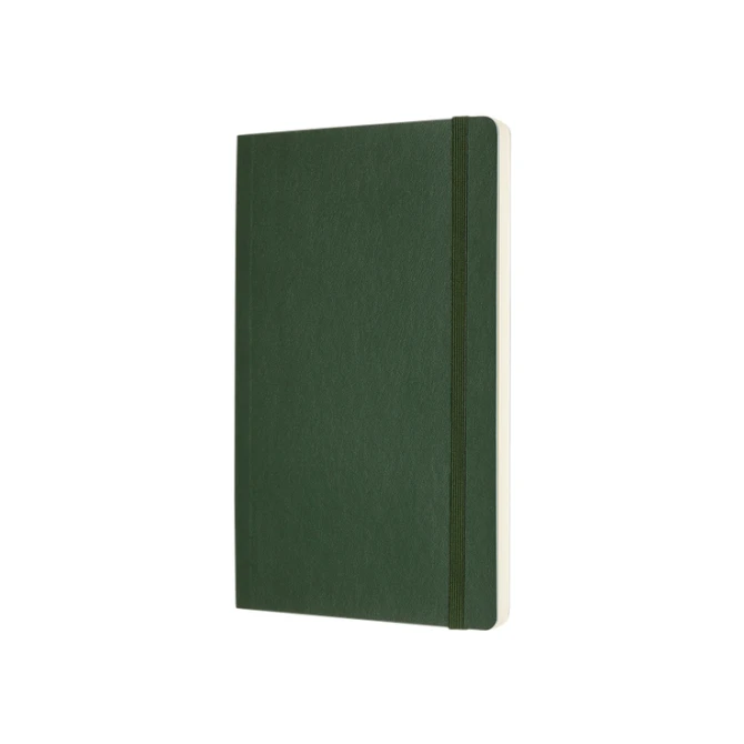 Notitieboek Moleskine large 130x210mm dots soft cover zwart