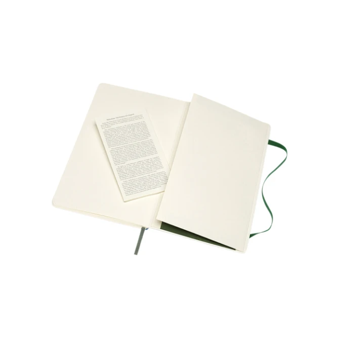 Notitieboek Moleskine large 130x210mm dots soft cover zwart