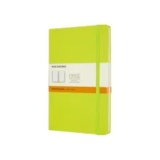 Notitieboek Moleskine large 130x210mm lijn hard cover lemon green