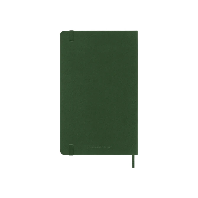 Notitieboek Moleskine large 130x210mm lijn hard cover myrtle green