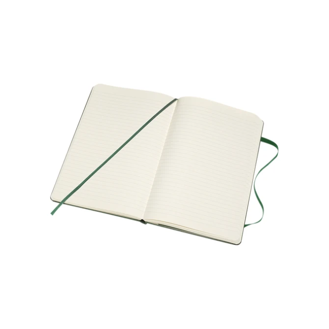 Notitieboek Moleskine large 130x210mm lijn hard cover myrtle green