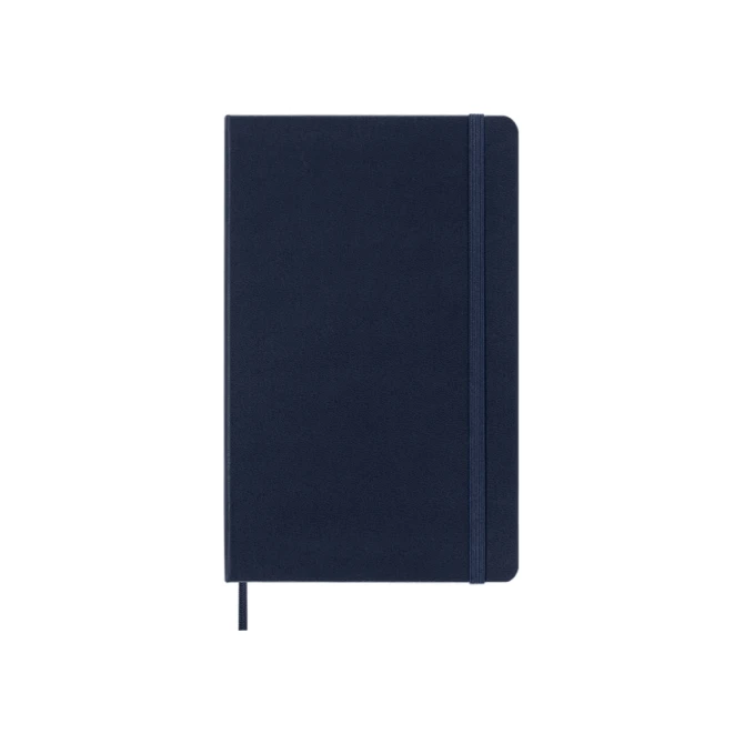 Notitieboek Moleskine large 130X210mm lijn hard cover sapphire blue