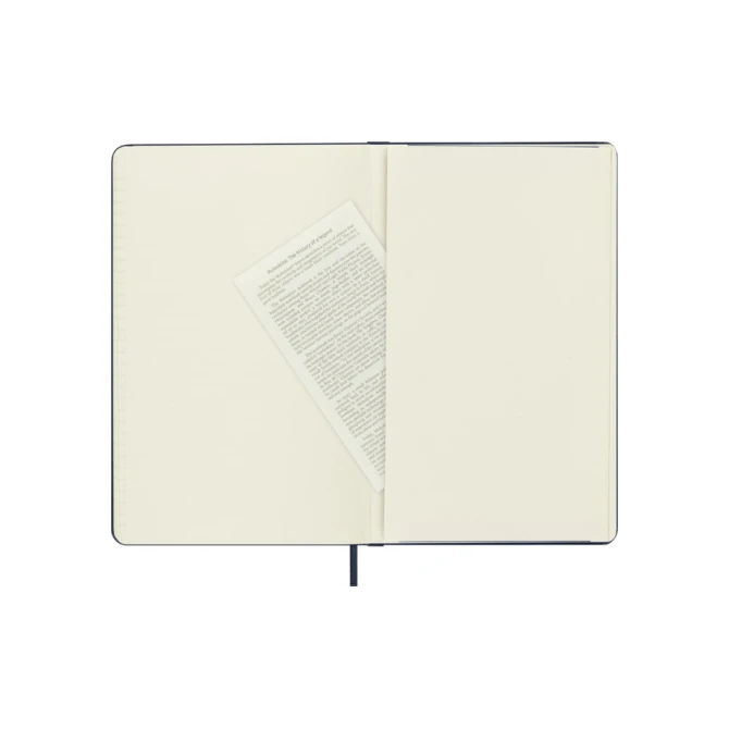 Notitieboek Moleskine large 130X210mm lijn hard cover sapphire blue