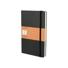 Notitieboek Moleskine large 130x210mm lijn hard cover zwart