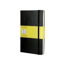 Notitieboek Moleskine large 130x210mm ruit 5x5 hard cover zwart