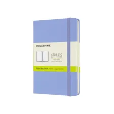 Notitieboek Moleskine pocket 90x140mm blanco hard cover hydrangea blue