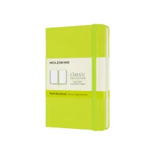 Notitieboek Moleskine pocket 90x140mm blanco hard cover lemon green