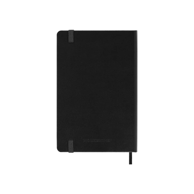 Notitieboek Moleskine pocket 90x140mm dots hard cover zwart