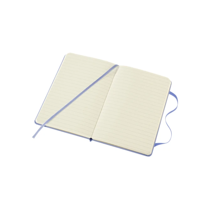 Notitieboek Moleskine pocket 90x140mm lijn hard cover hydrangea blue