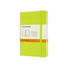Notitieboek Moleskine pocket 90x140mm lijn hard cover lemon green