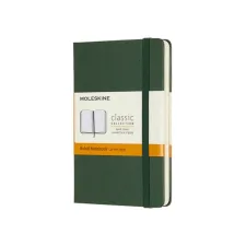 Notitieboek Moleskine pocket 90x140mm lijn hard cover myrtle green