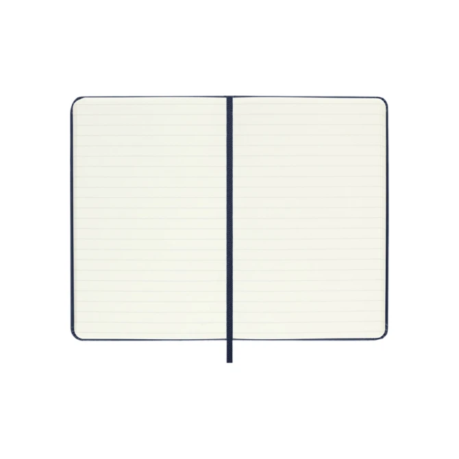 Notitieboek Moleskine pocket 90x140mm lijn hard cover sapphire blue