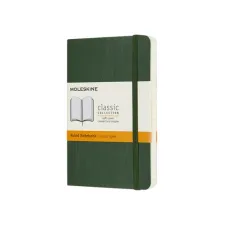Notitieboek Moleskine pocket 90x140mm lijn soft cover myrtle green