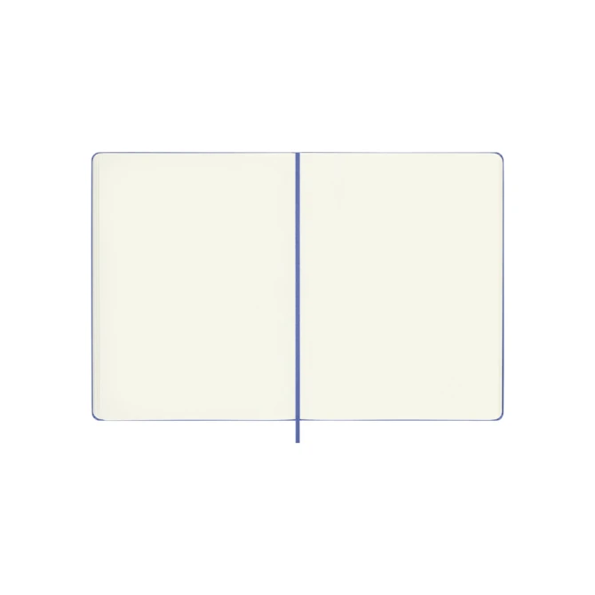 Notitieboek Moleskine XL 190x250mm blanco hard cover hydrangea blue