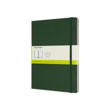 Notitieboek Moleskine XL 190x250mm blanco hard cover myrtle green