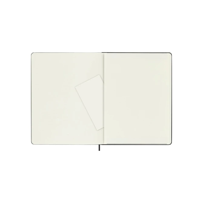 Notitieboek Moleskine XL 190x250mm blanco hard cover zwart