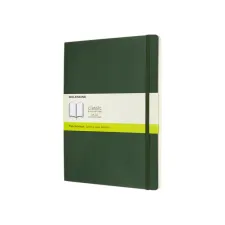 Notitieboek Moleskine XL 190x250mm blanco soft cover myrtle green