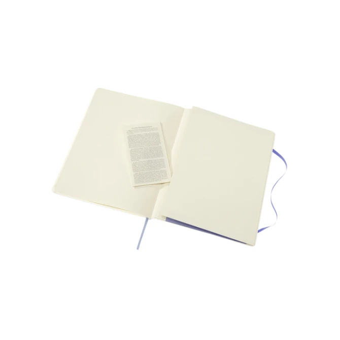 Notitieboek Moleskine XL 190x250mm blanco soft cover myrtle green
