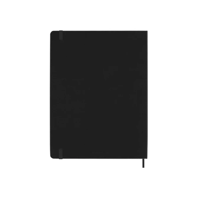 Notitieboek Moleskine XL 190x250mm lijn hard cover zwart