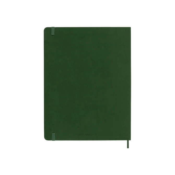 Notitieboek Moleskine XL 190x250mm lijn soft cover myrtle green