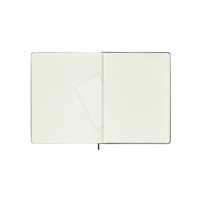 Notitieboek Moleskine XL 190x250mm ruit 5x5 hard cover zwart