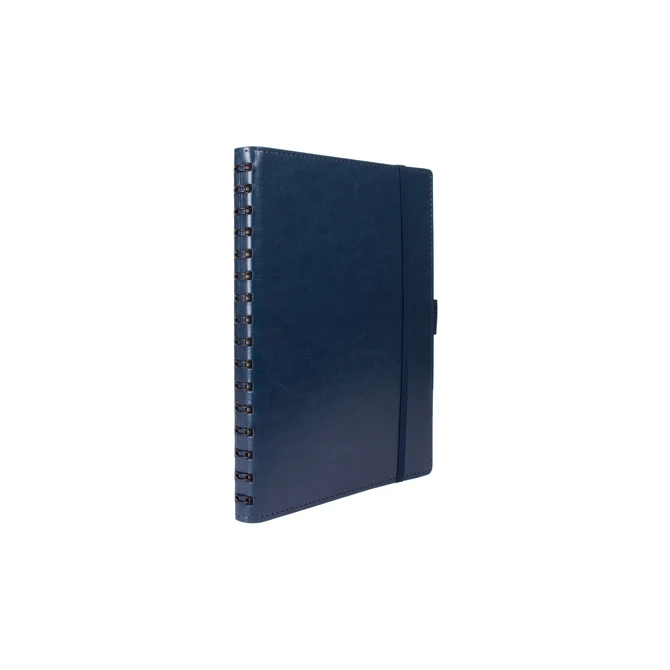 Notitieboek Multo Hannibal A5 blauw kunstleder
