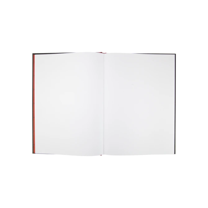 Notitieboek Oxford Black n' Red A4 96vel blanco